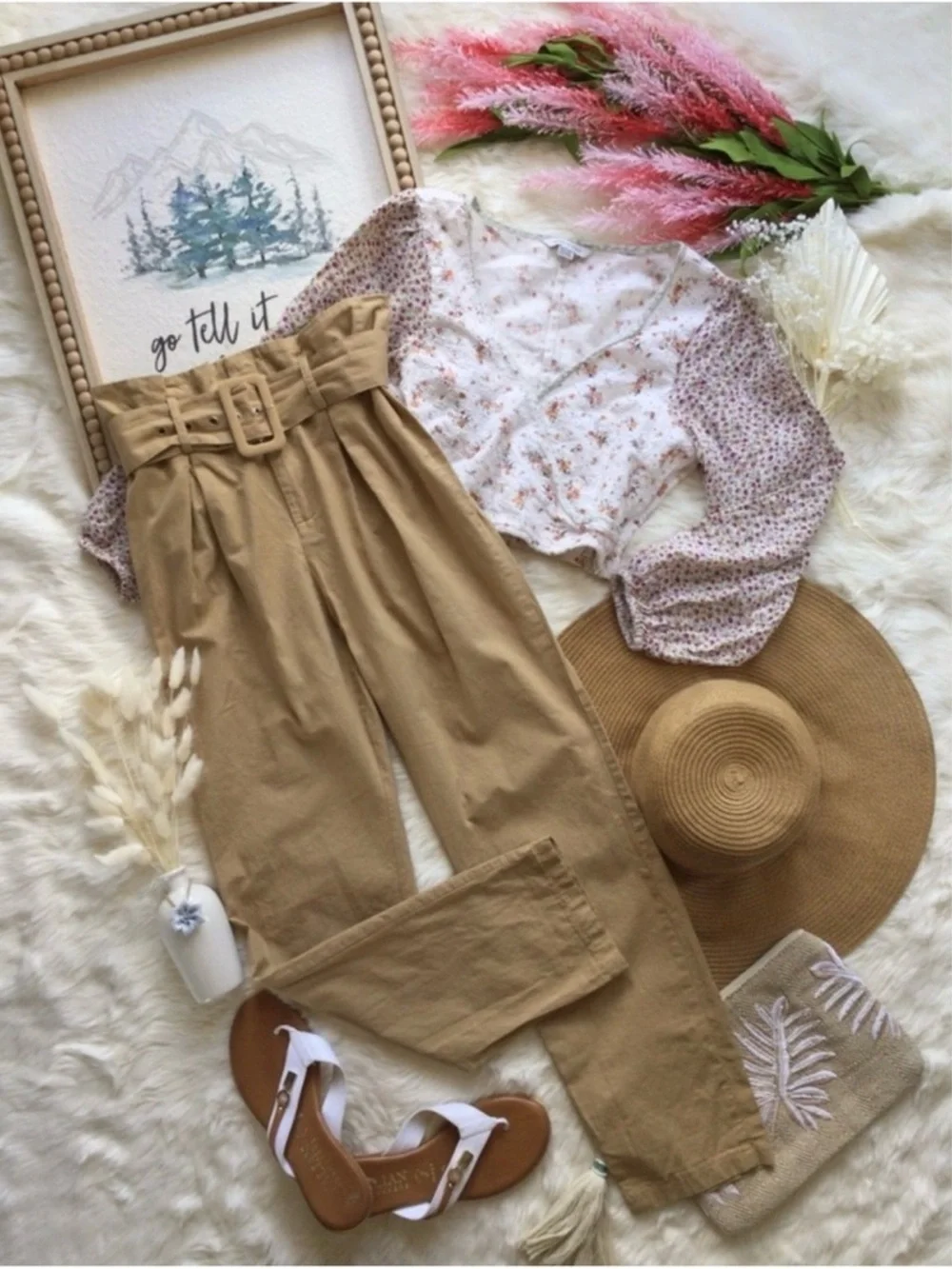 American Eagle White Floral Patchwork Eyelet Crop Top Sz XS Cottagecore